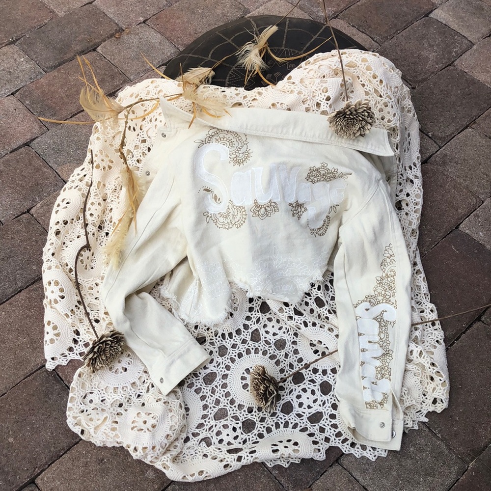 HANDPAINTED JEAN JACKET